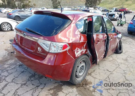 2010 Subaru Impreza 2.5I z USA, uszkodzony, nr VIN JF1GH6A63AH813242